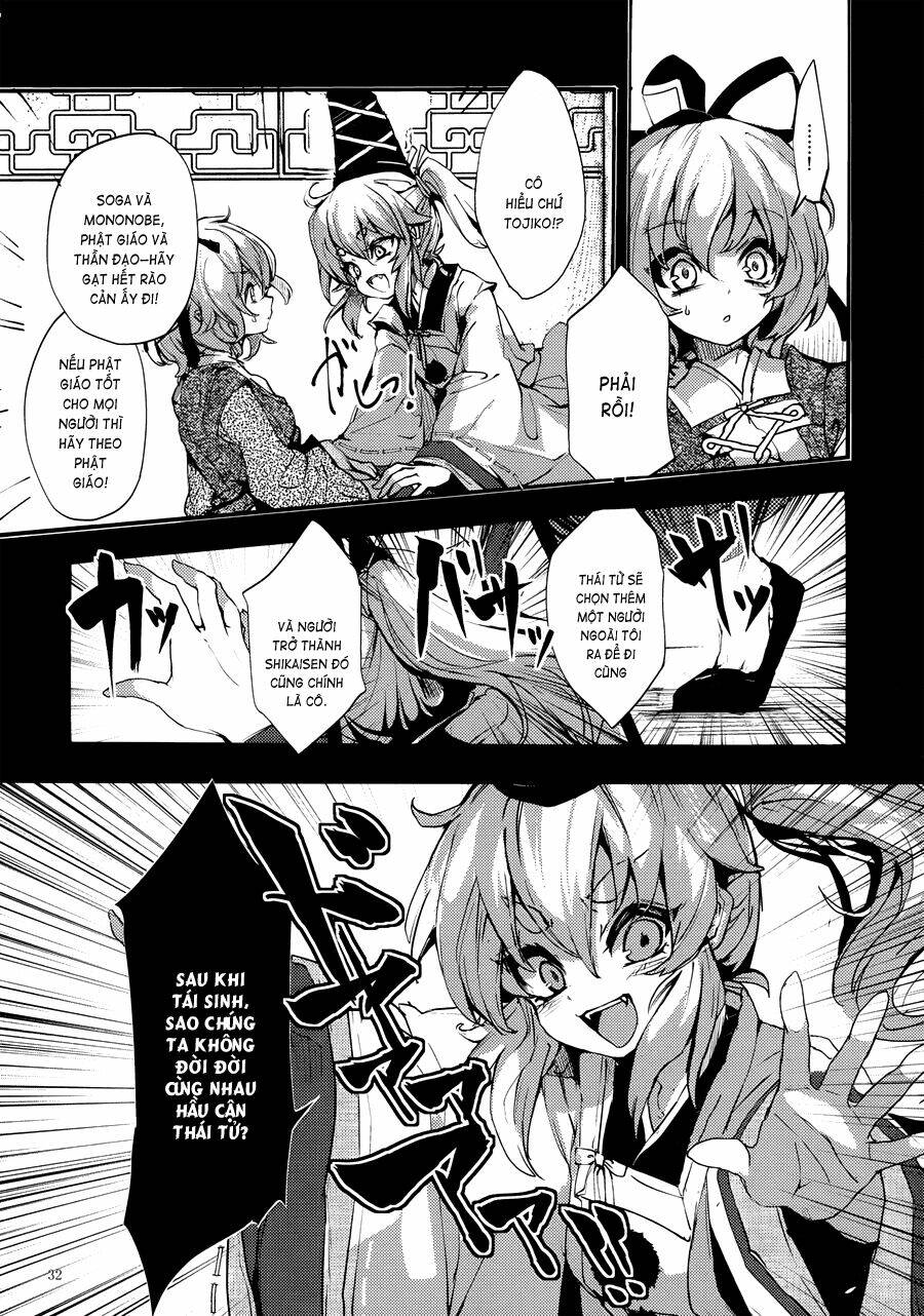 Touhou - Soga No Tojiko Wa Koranai Ara No Shou Chapter 0 - Trang 32