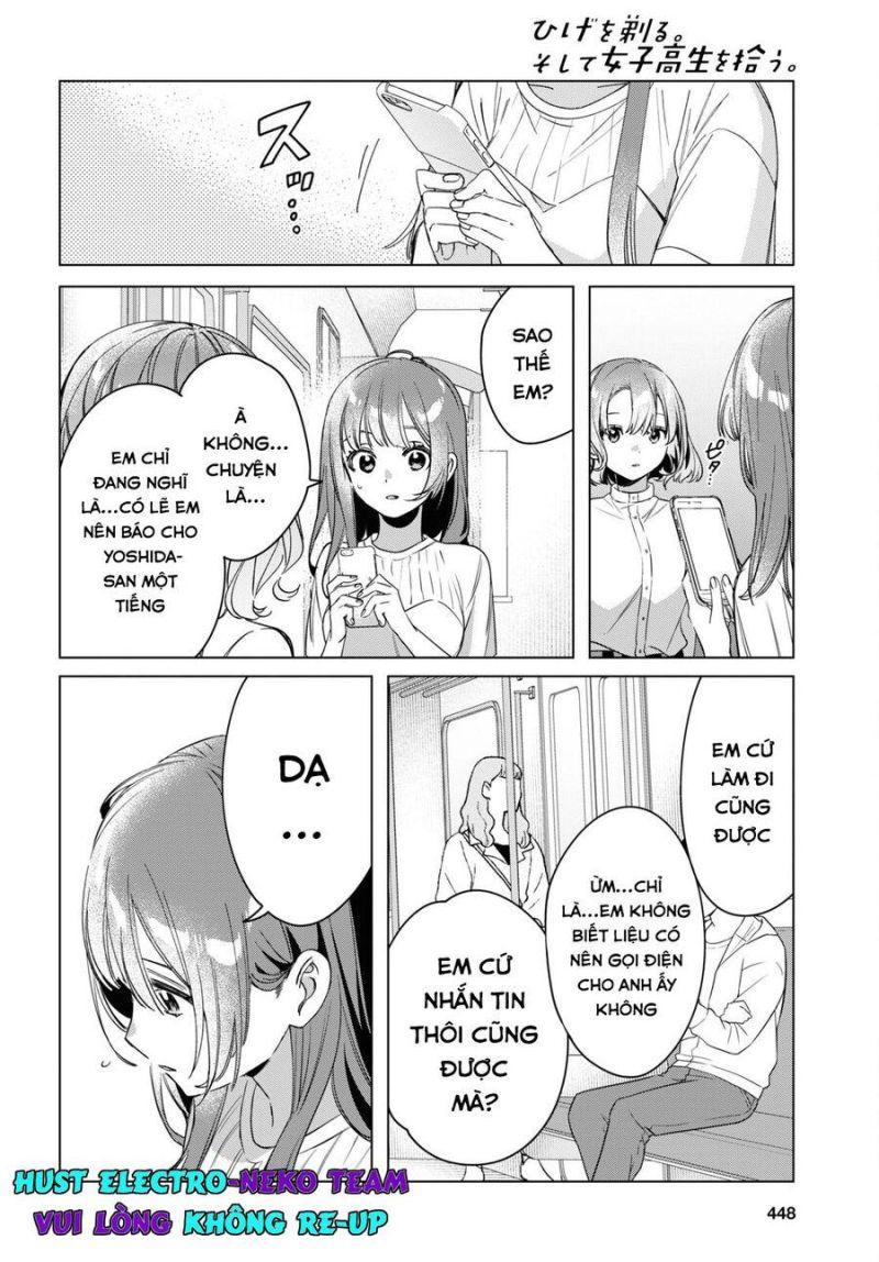 hige wo soru. soshite joshikosei wo hirou. chapter 38 13