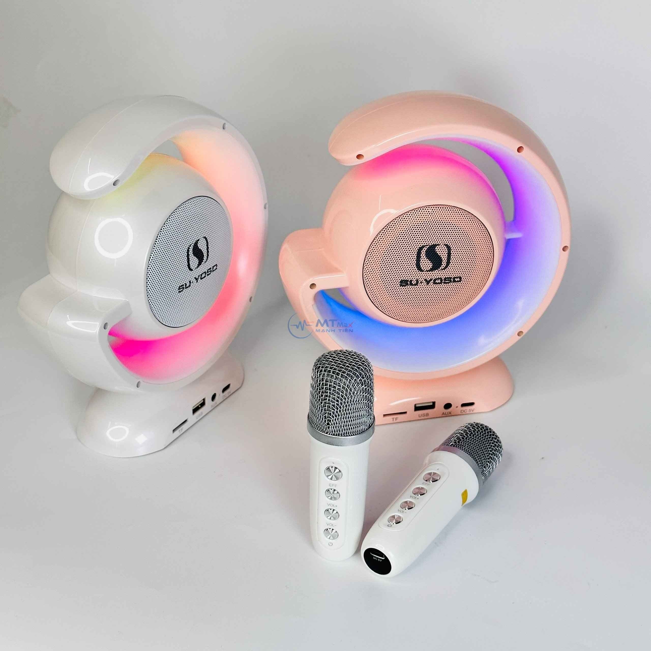 Loa Bluetooth YS110 - Tặng Kèm 2 Micro Không Dây, Hỗ Trợ Kết Nối Bluetooth. AUX. Khe Cắm Thẻ Nhớ TF, Sự Lựa Chọn Lý Tưởng Cho Những Ai Yêu Thích Âm Nhạc Hàng Chính Hãng