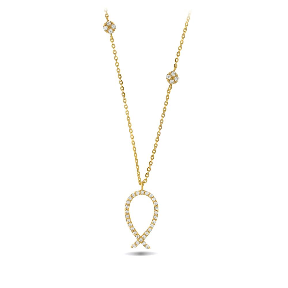 Dây Chuyền Vàng Tây DCMAMD126 Huy Thanh Jewelry