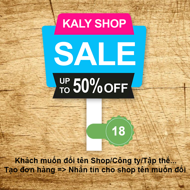 Hashtag chụp ảnh khai trương MS 18