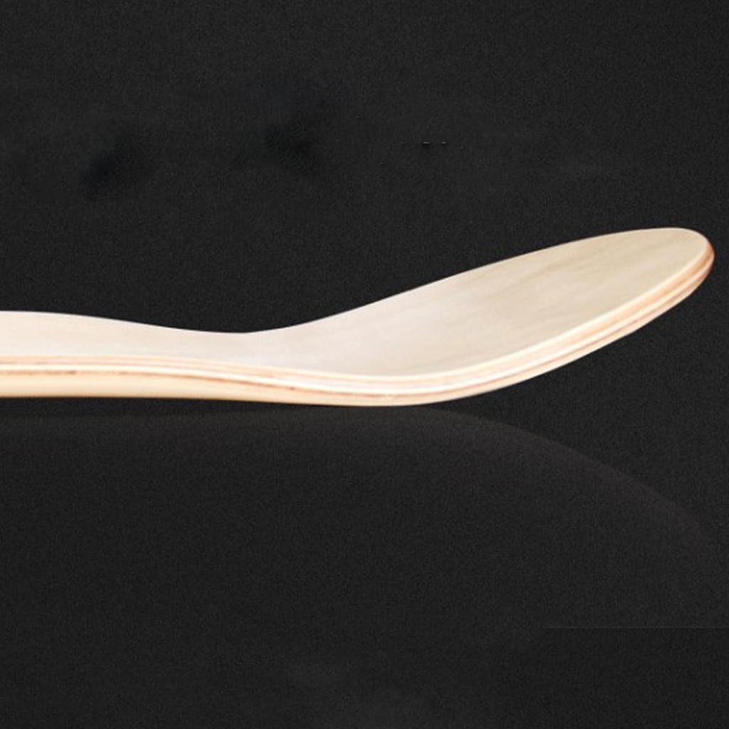 Skateboard   Wood   Skate   Deck   Board   Maple   Blank   Double   Concave