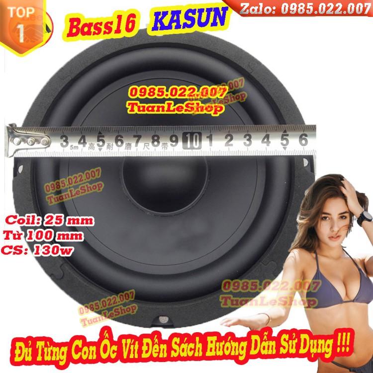 BASS 16 KASUN CAO CẤP - GIÁ 2 LOA - LOA BASS RỜI