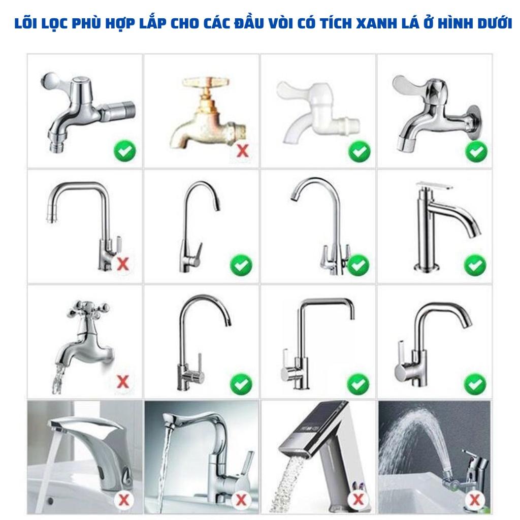 Lọc nước tại Vòi 6 Tầng Cao Cấp Siêu Tiện Lợi Lắp Đặt Dễ Dàng K92