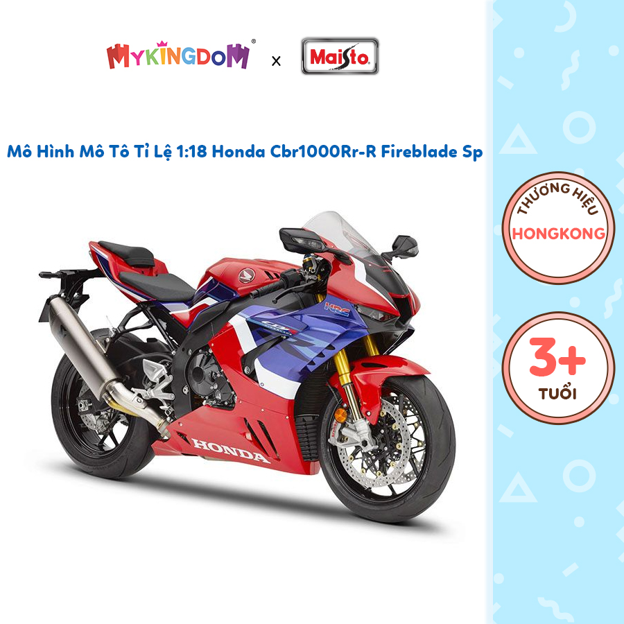 Đồ Chơi Mô Hình Mô Tô Tỉ Lệ 1:18 Cbr1000Rr-R Fireblade Sp MAISTO 20116/MT39300