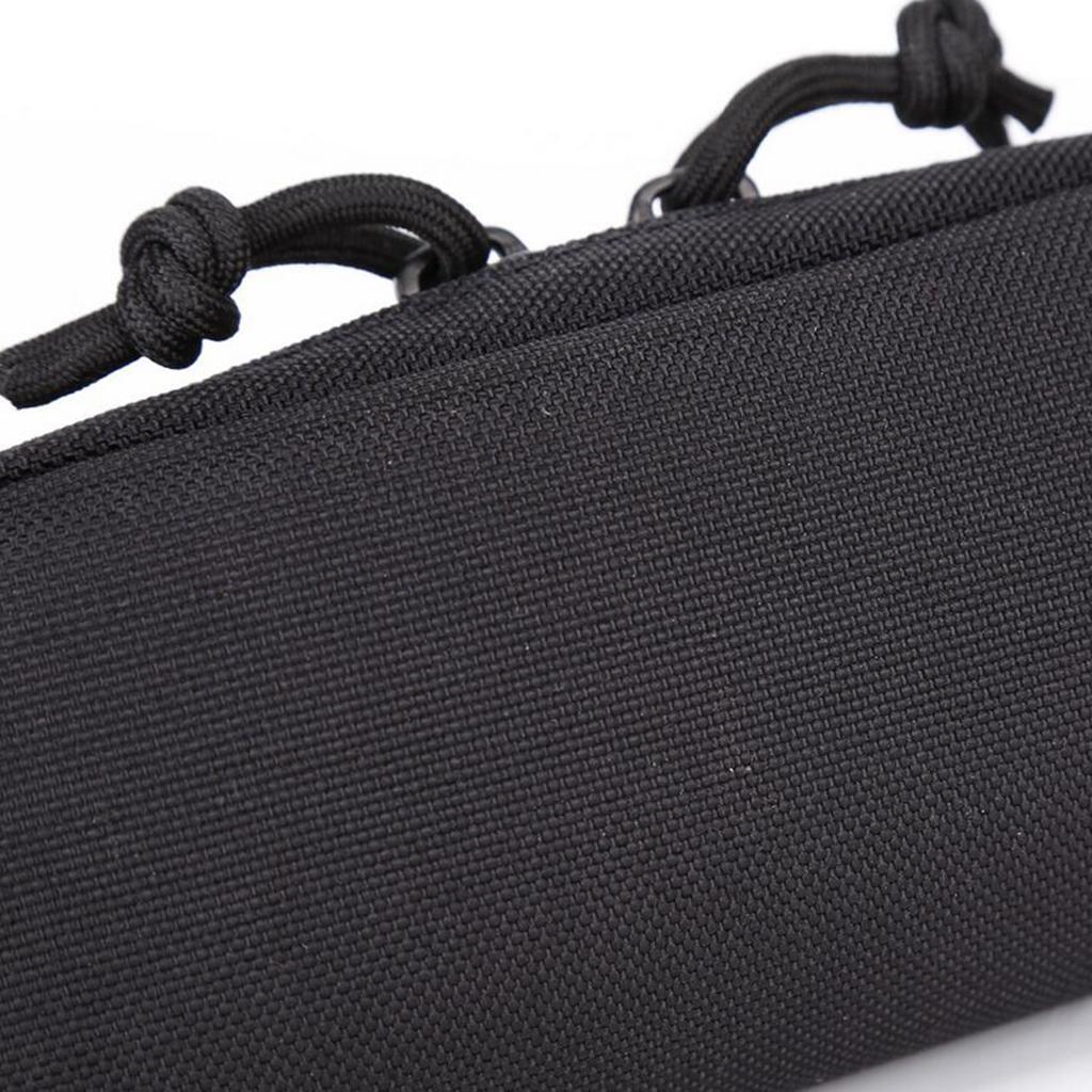 2x Eyeglasses Hard Case Molle Zipper Sunglasses Carrying Case