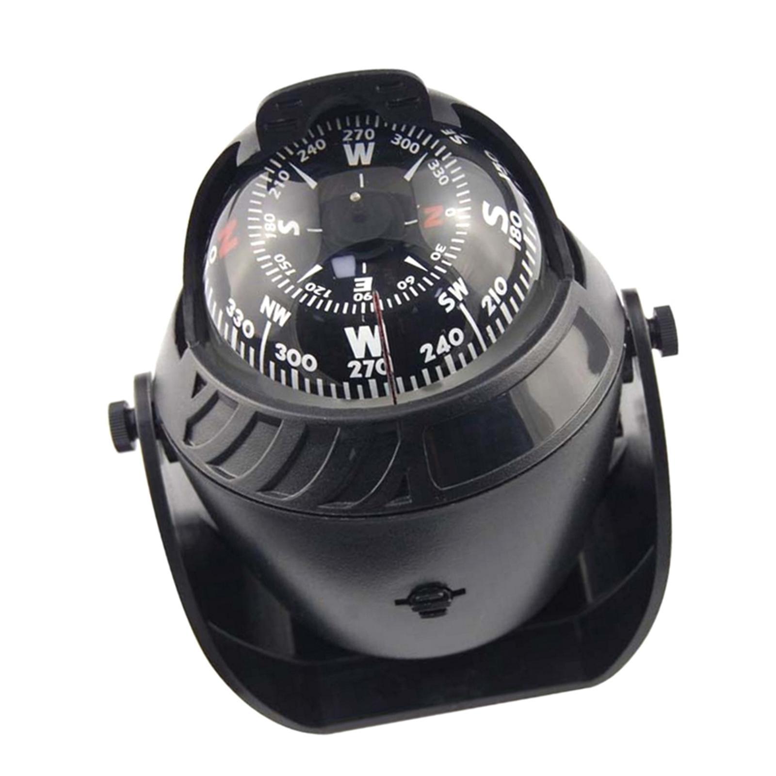 LED Light  Electronic Digital Car Compass for Boat  Truck