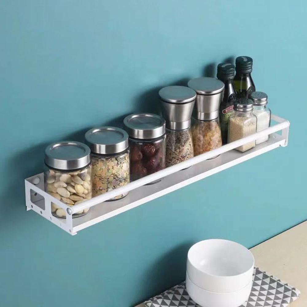 Hiện Đại Phong Cách Bắc Âu Bếp Nhà Tổ Chức Giá Treo Tường Giá Đựng Đồ Lọ Gia Vị Tủ Kệ Dụng Nhà Tắm Giá