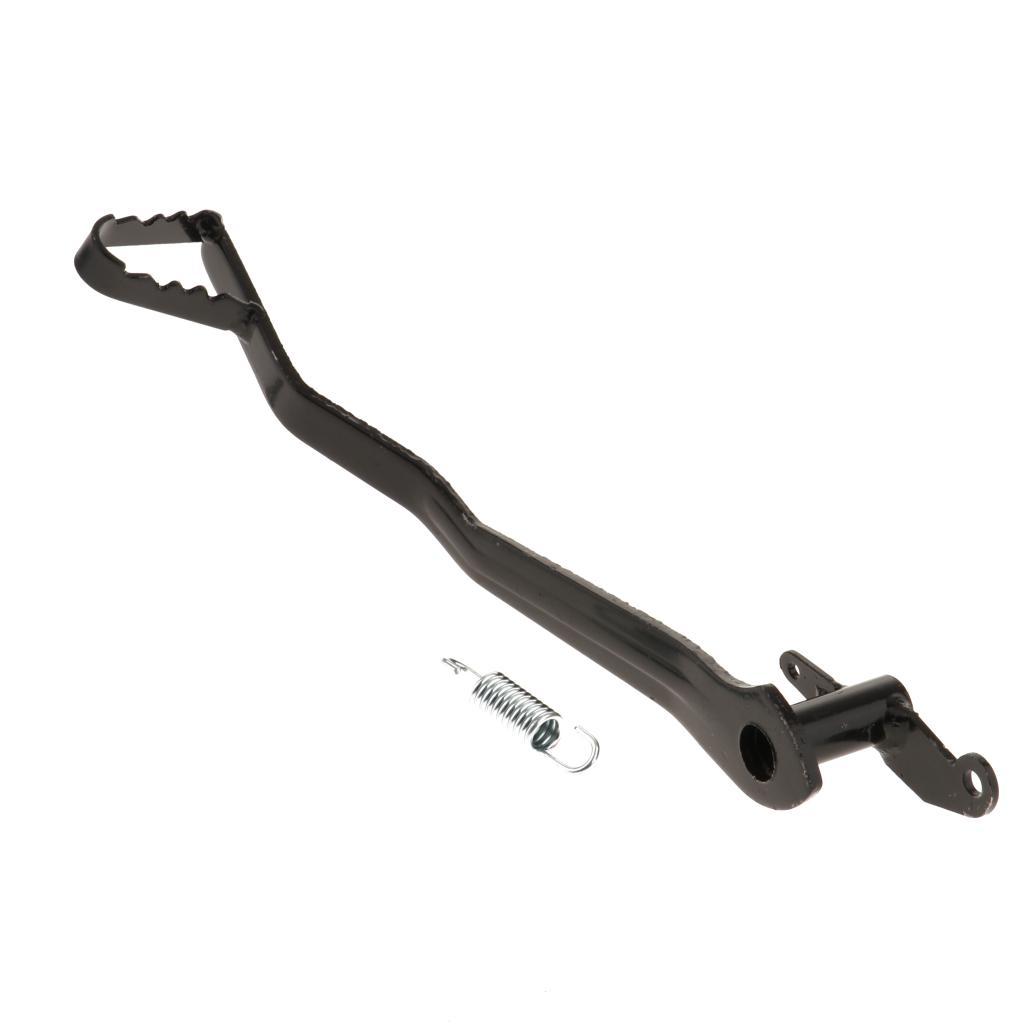 Black Rear Brake Foot Pedal Lever Shift For Kawasaki 50cc-125cc ATV Scooter