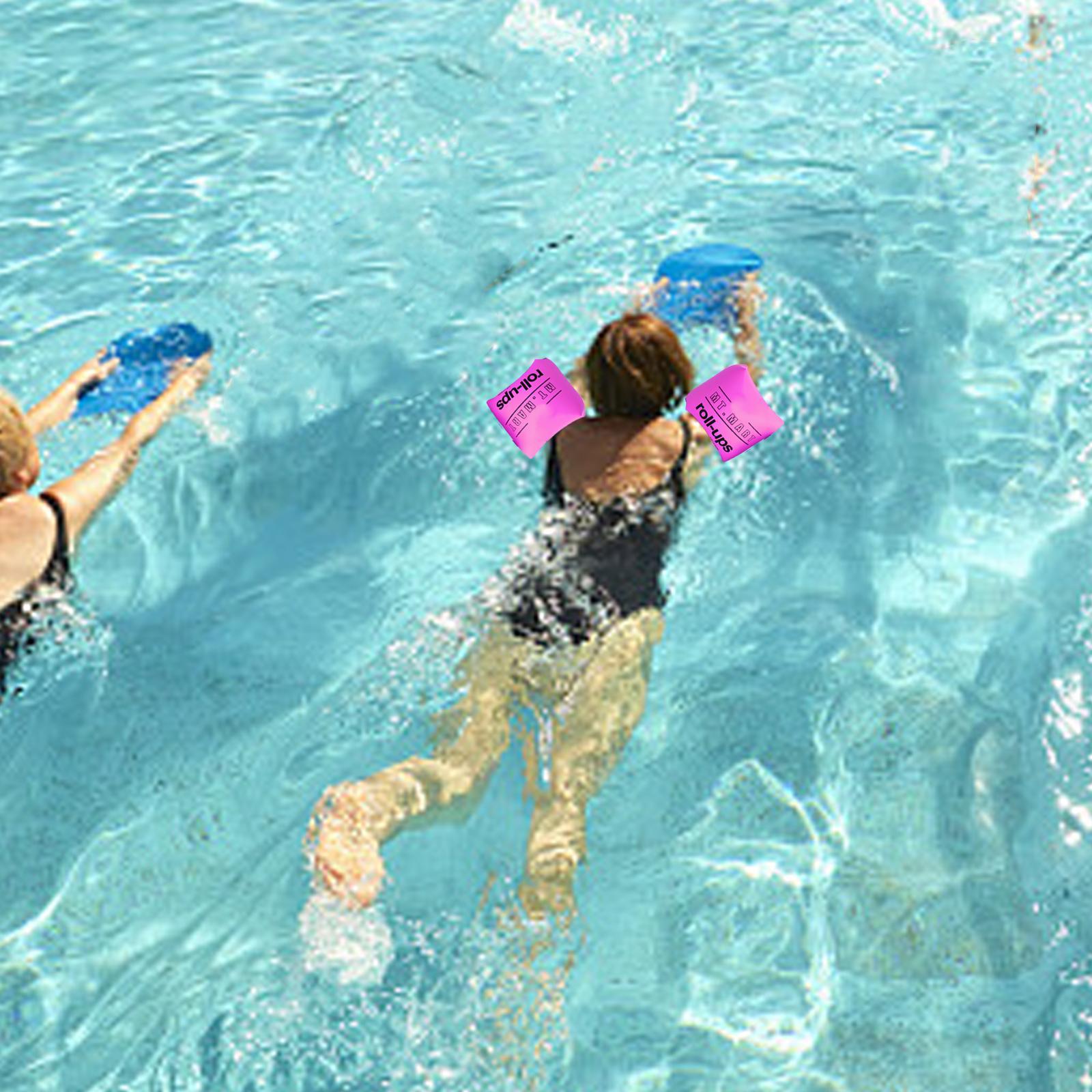 Swimming Arm Bands Pool Swimming Arm Float Rings for Beginner Toddlers Child