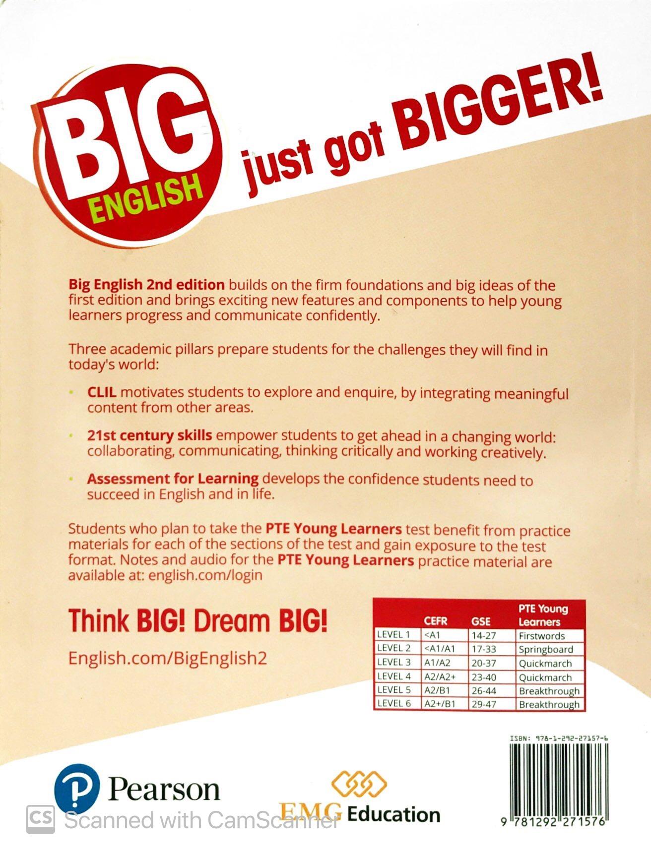 Big English 2ed PTE YL WB3 VN