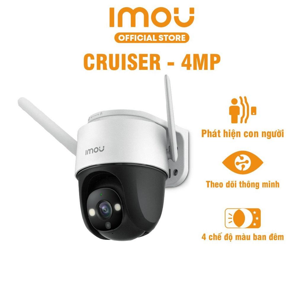 [12.12 Tặng thẻ SD 64GB] Camera Wifi Imou Cruiser (4MP) I Phát hiện con người I Ghi hình màu ban đêm I Đàm thoại I Hàng chính hãng