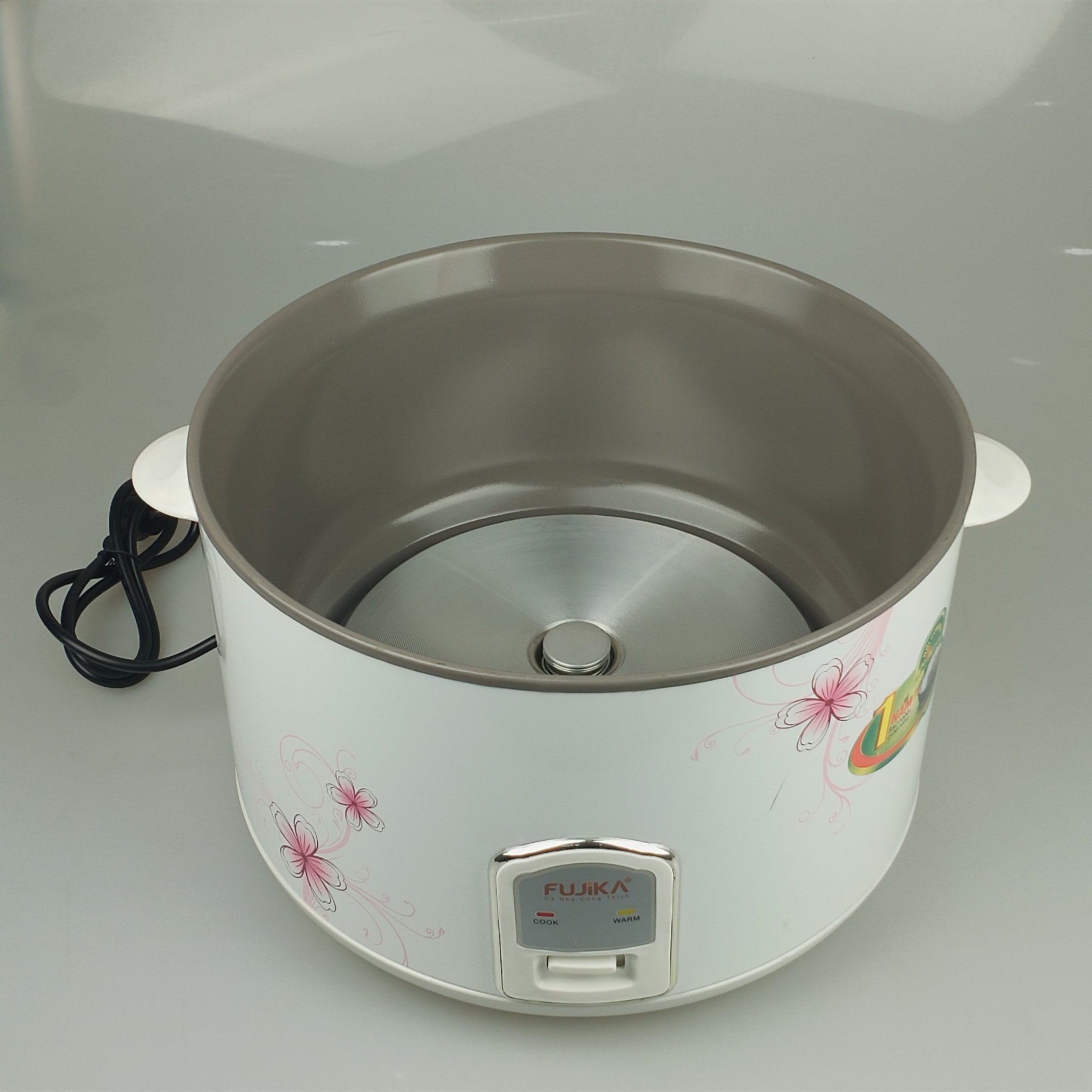 Nồi cơm điện nắp rời 5.6Lit khoảng 4-5kg gạo Fujika FJ-NC5601, cống suất 2000W,màu và hoa văn ngẫu nhiên-hàng chính hãng