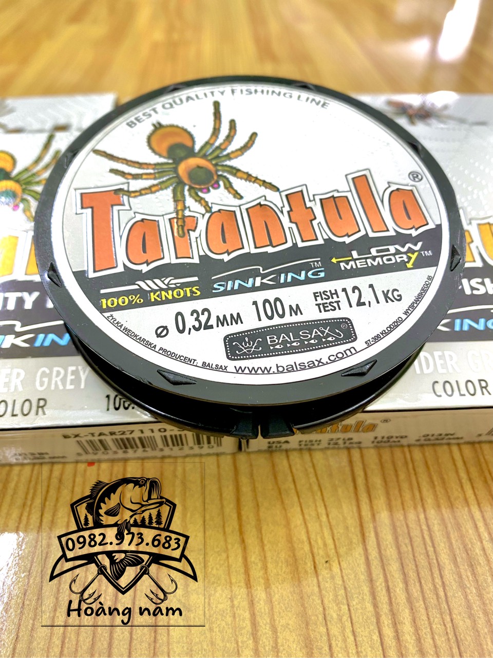 cước nhện tarantula đủ sezi 0,28 đến 0.80