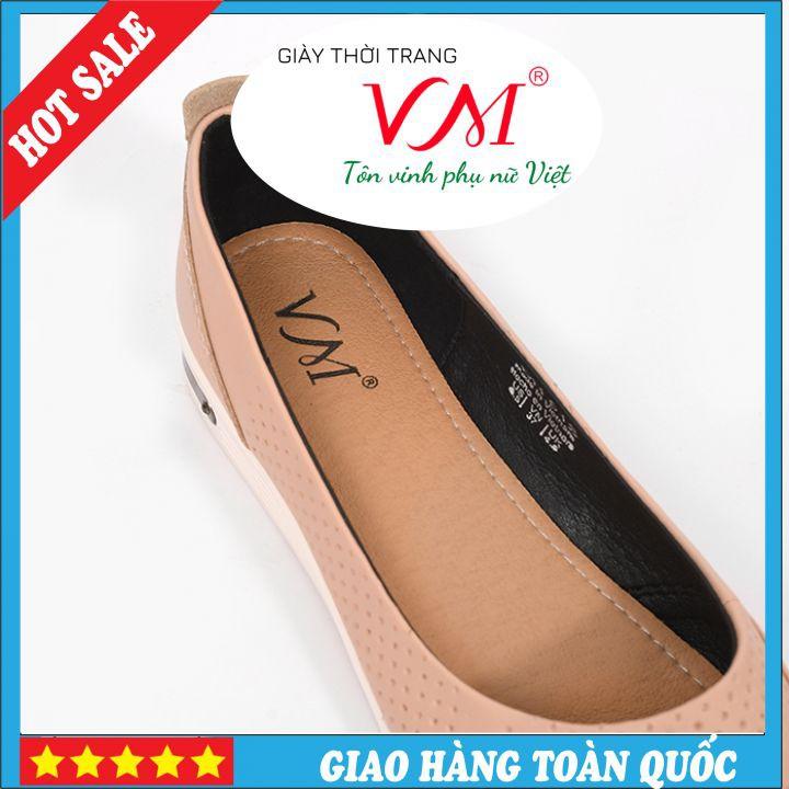 Giày Thể Thao Nữ VM, Chiều Cao 2CM, Da Thật Êm Ái, Bền Chắc Và Thời Trang - TT.HP912_KEM