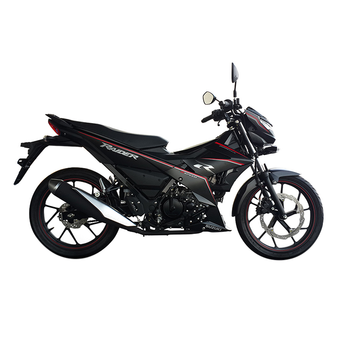 Suzuki Raider R150 Fi bổ sung thêm cổng sạc USB và hệ thống báo động