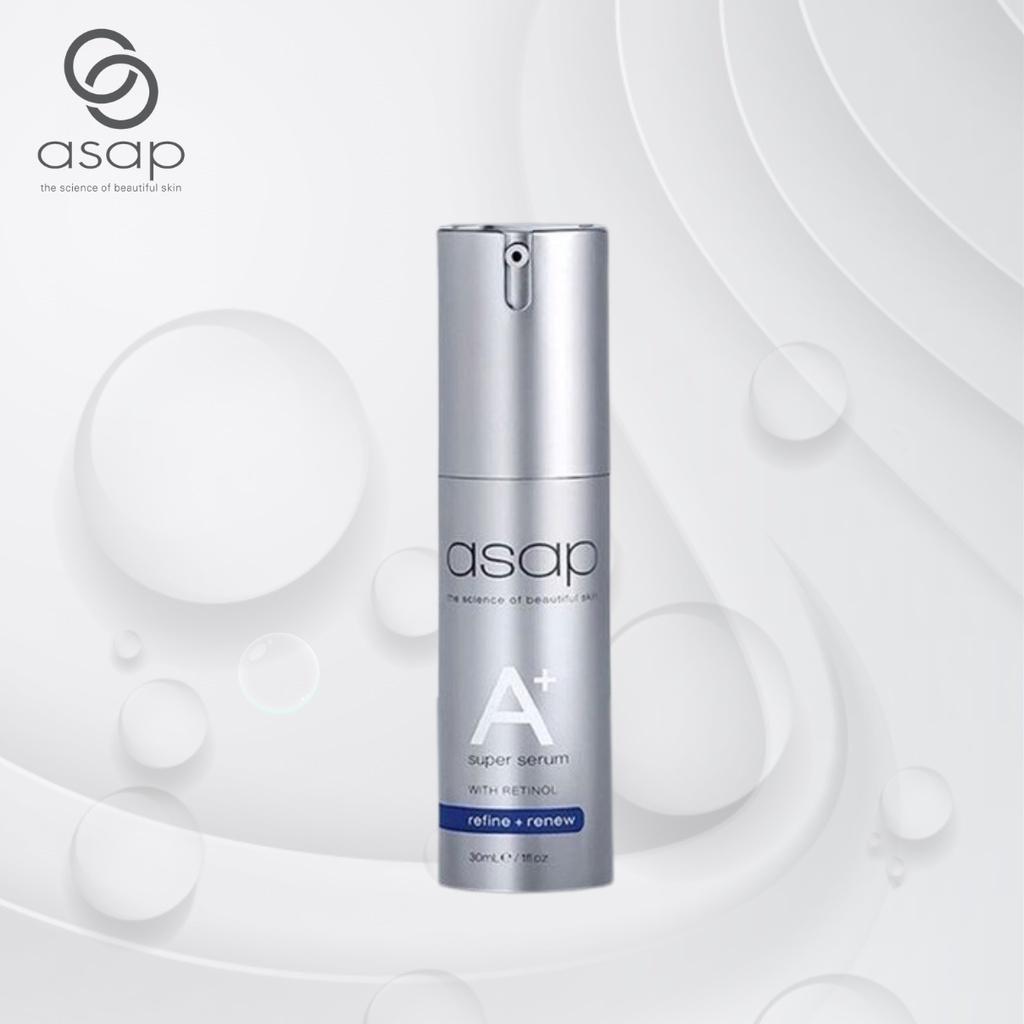 Tinh Chất Dưỡng Da Asap Super A+ Serum With Retinol Tái Tạo, Tăng Sinh Collagen Dưỡng Ẩm Chống Lão Hoá