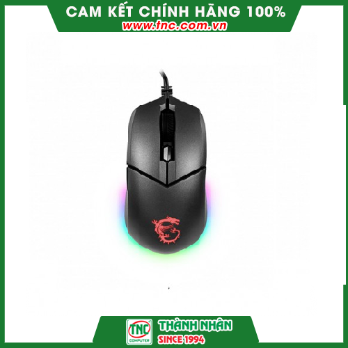 Chuột gaming có dây MSI Clutch GM11 (màu đen)- Hàng chính hãng