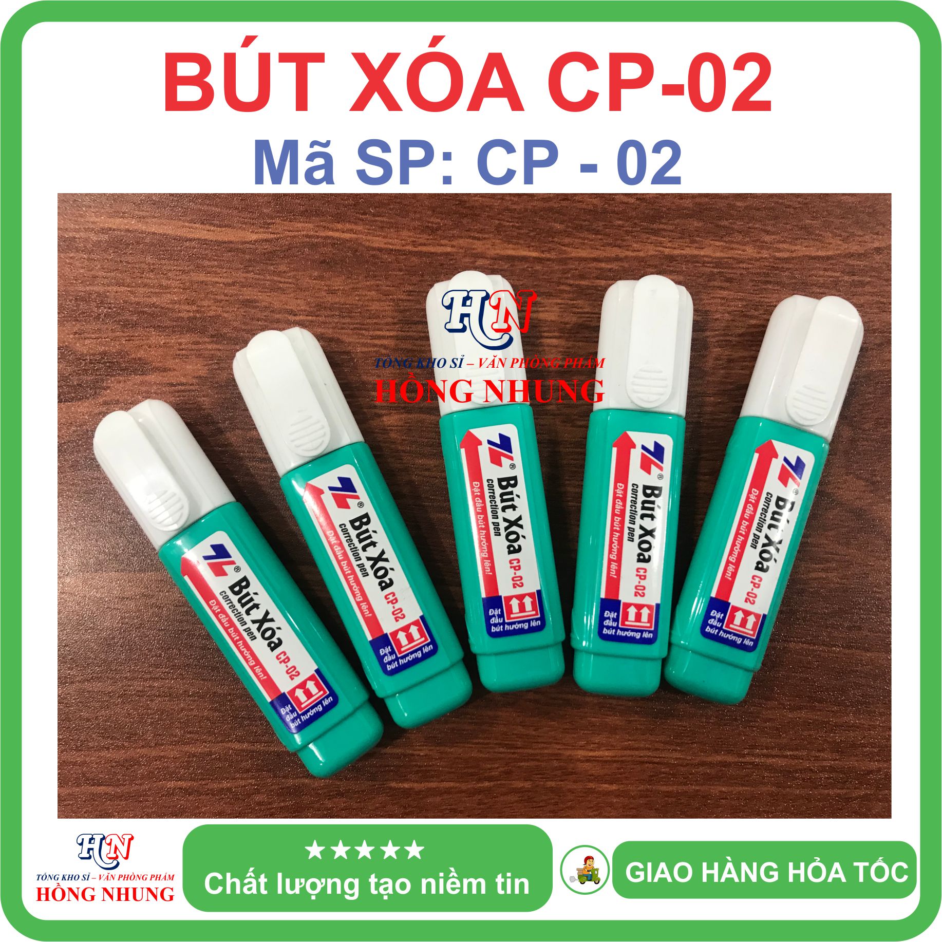 [SALE] Bút xóa nước CP-02, An Toàn, Không Độc Hại, Kiểu Dáng Nhỏ Gọn