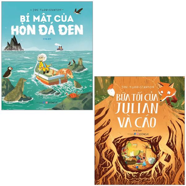Combo Sách Bữa Tối Của Julian Và Cáo + Bí Mật Của Hòn Đá Đen