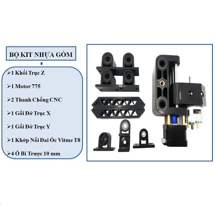 Bộ Kit Nhựa Máy Cắt Khắc Laser