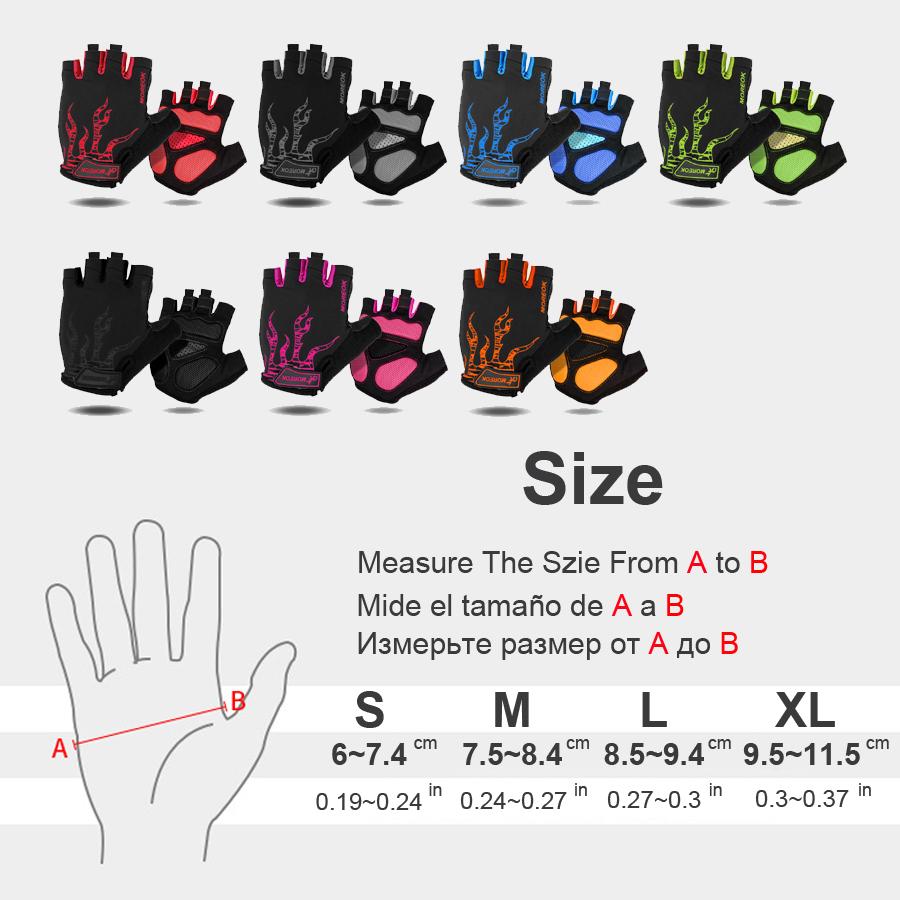 NEWBOLER Ngón Găng Tay Xe Đạp GEL Chống Sốc Thể Thao Mùa Hè Găng Tay Xe Đạp Cho Người Phụ Nữ 7 Màu Sắc Đi Xe MTB Xe Đạp Đường Bộ golve