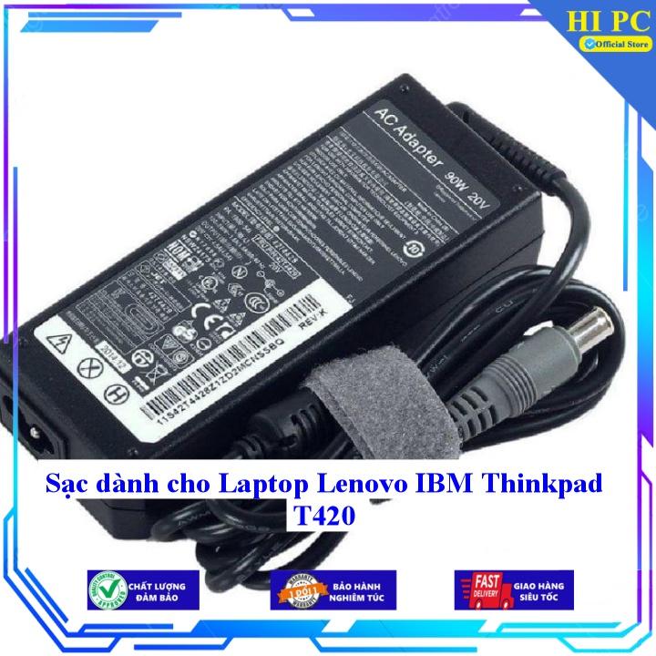 Sạc dành cho Laptop Lenovo IBM Thinkpad T420 - Kèm Dây nguồn - Hàng Nhập Khẩu