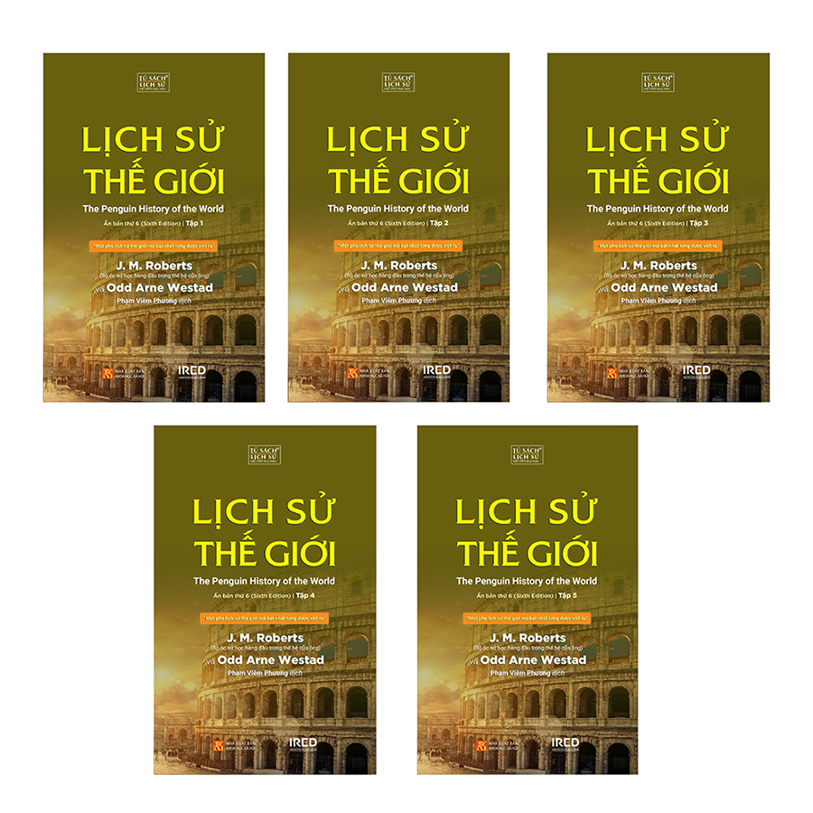 Bộ sách Lịch Sử Thế Giới - The Penguin History of the World