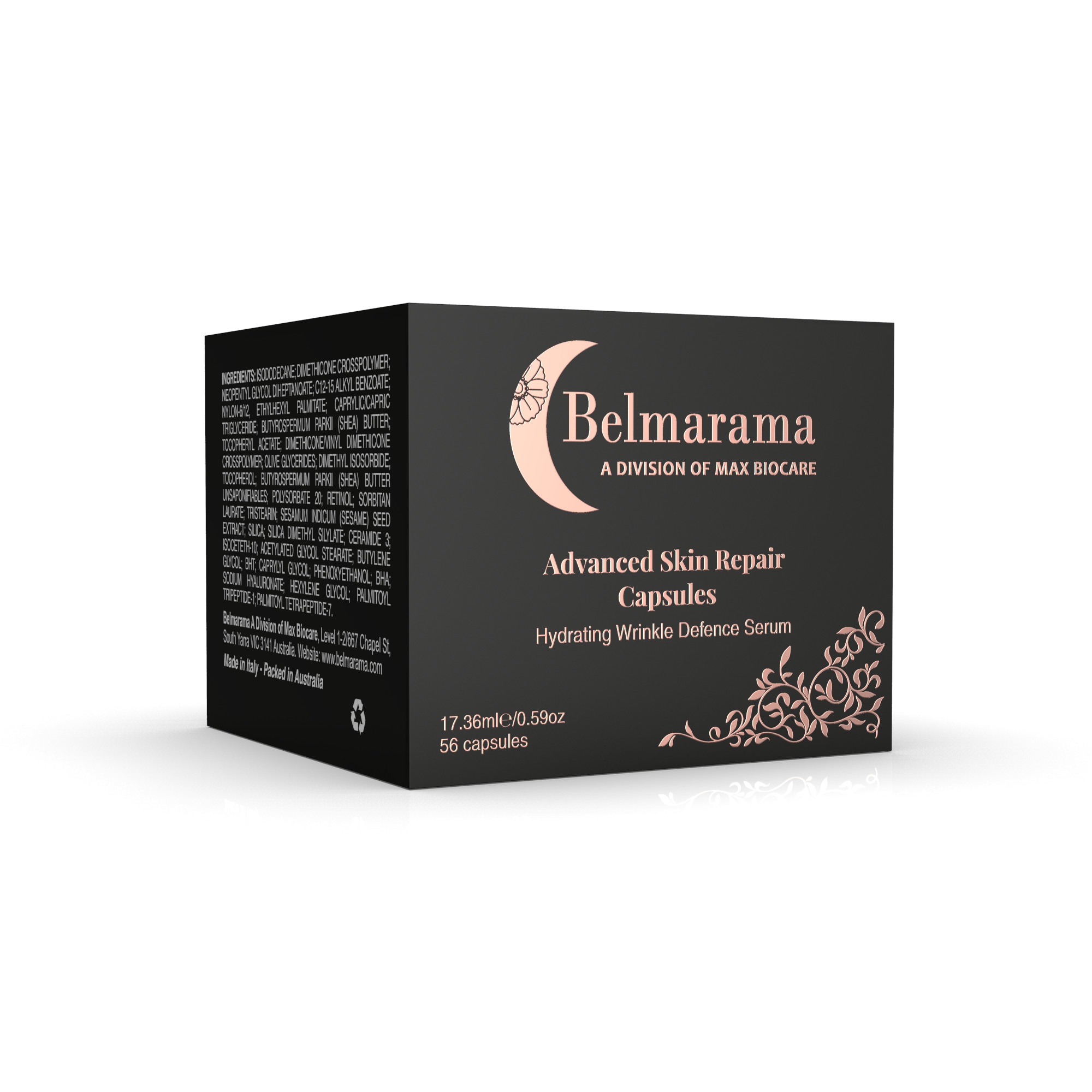 Belmarama: Advanced Skin Repair Capsules (Hydrating Anti - Wrinkle Serum) 30v