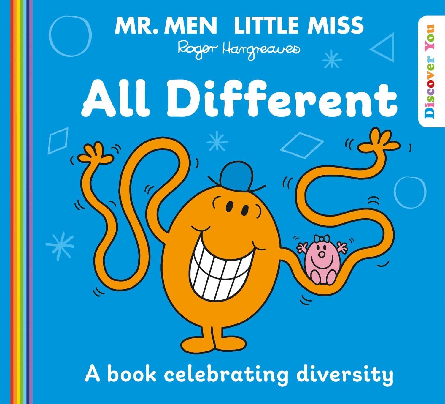 Truyện đọc thiếu nhi  tiếng Anh: Mr. Men and Little Miss Discover You — MR. MEN LITTLE MISS: ALL DIFFERENT