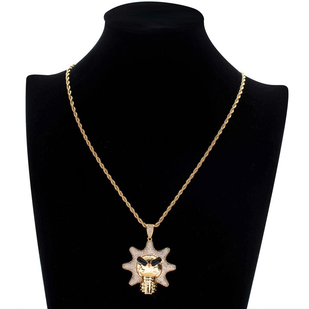 Mens  Hip Hop Rapper Exquisite Pendant Necklace
