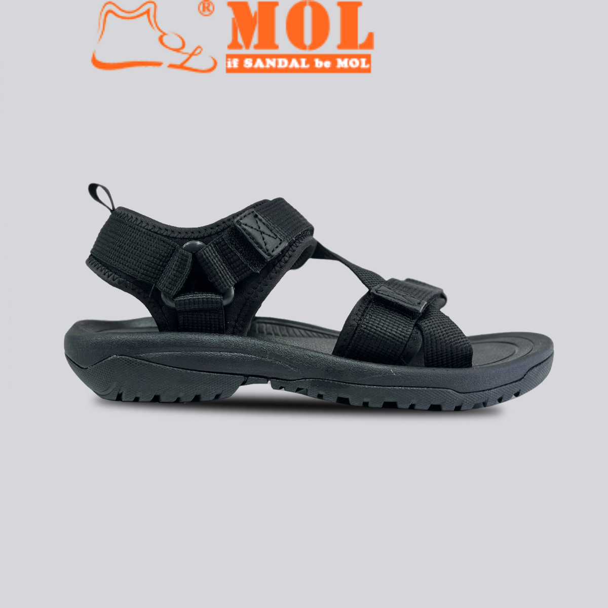 Sandal nam 3 quai dán xé hiệu Rova RV965B