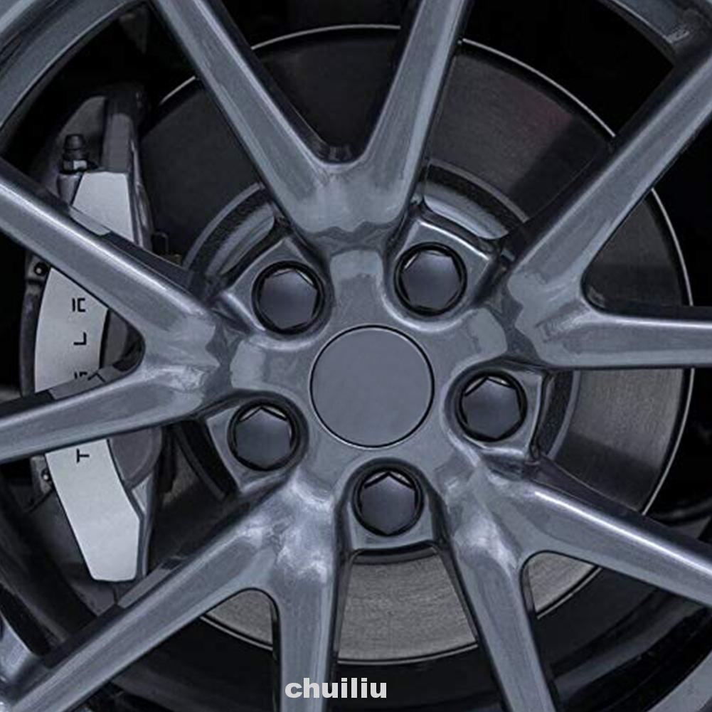 Nắp Đậy Bảo Vệ Trục Bánh Xe Ô Tô Tesla Model 3