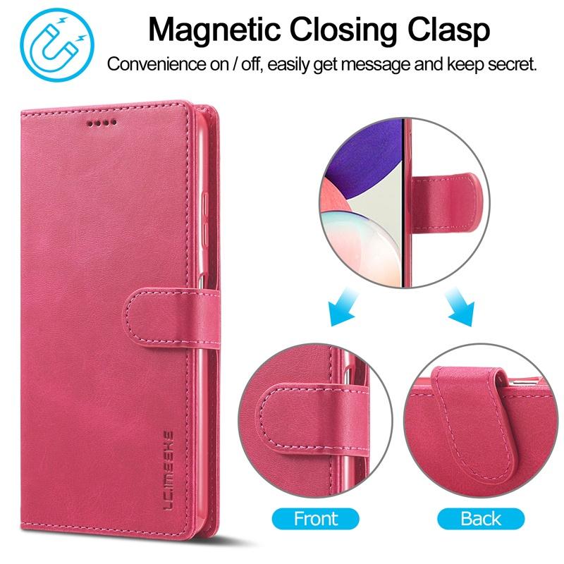 Ốp lưng điện thoại dạng ví lật dành cho Samsung Galaxy S21 FE S21 Ultra S21+ S20 FE 4G/5G S20 ULtra S20+ S10 plus