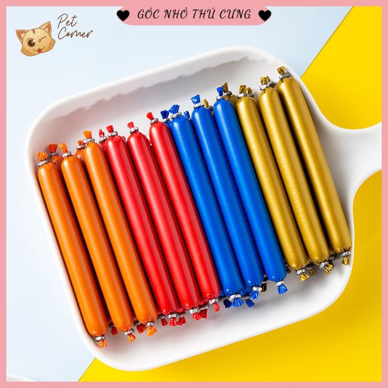 Combo 10 chiếc xúc xích cho chó mèo bổ sung dinh dưỡng