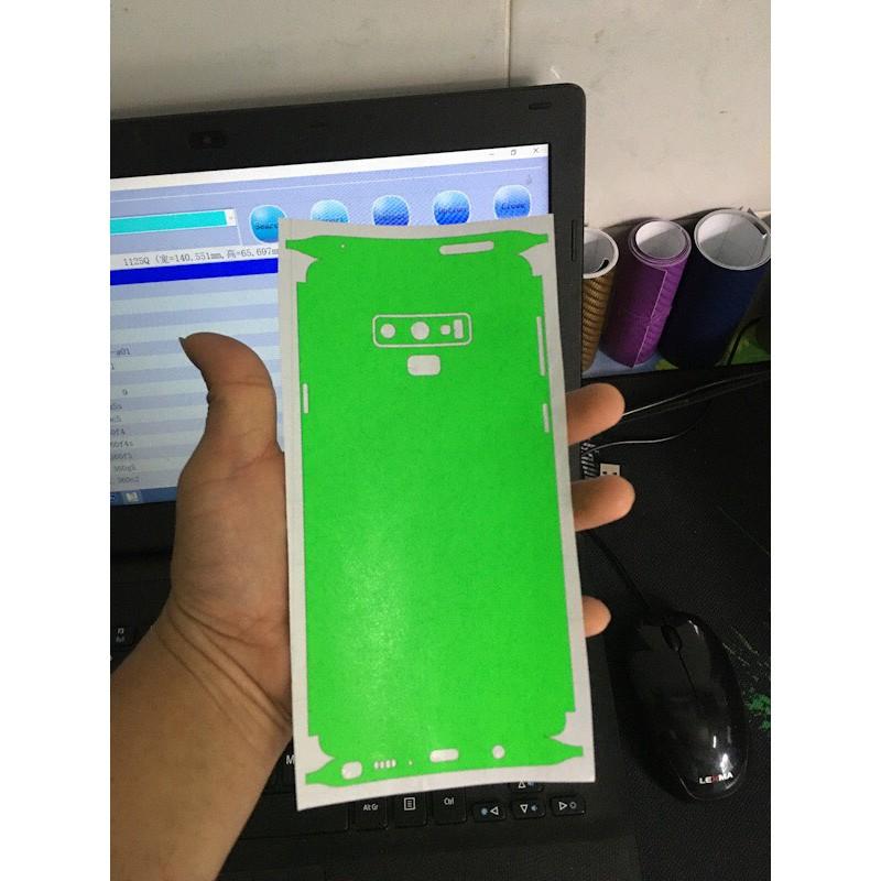 Miếng Dán Skin nhám Full viền dành cho Samsung Note 9 / Note 8 / Note 10 / chống trầy xước,chống bẩn mồ hôi, chống bẩn