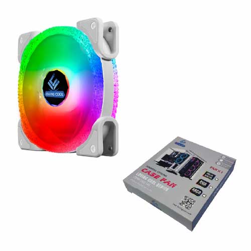 Quạt tản nhiệt LOVING LJ-12025SG Fan Led RGB SYNC 12cm Bảo hành 12 tháng - Hàng chính Hãng