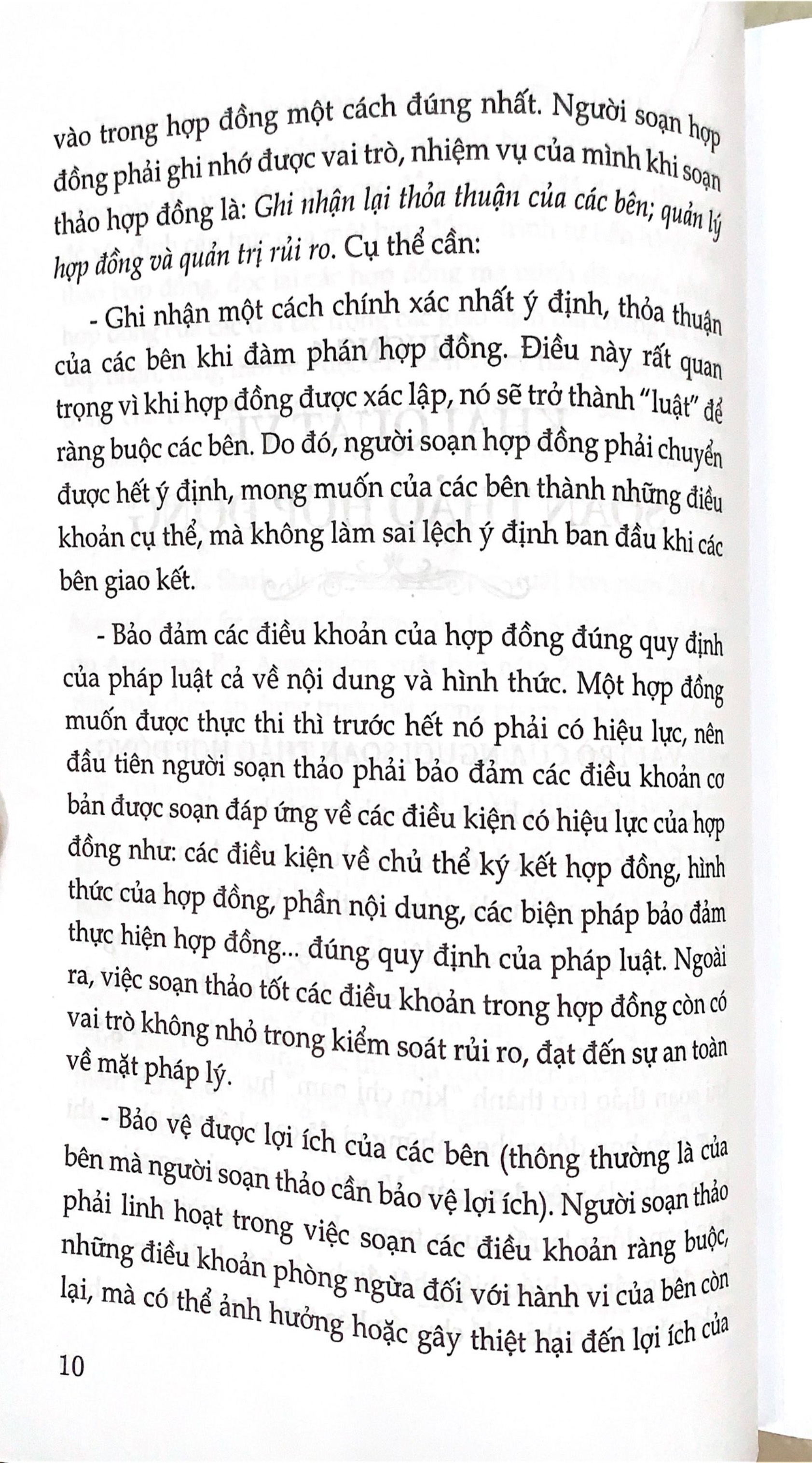 Soạn thảo hợp đồng thực chiến