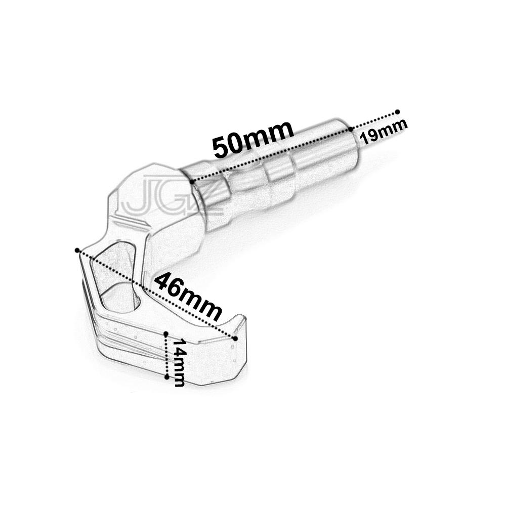 Móc treo CNC dành cho xe máy YAMAHA NVX155 AEROX155 NMAX155 2017 2018