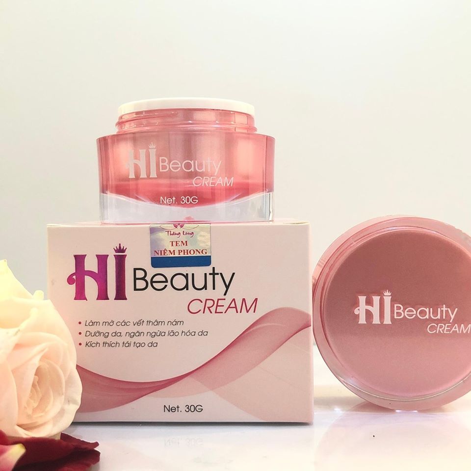 Kem dưỡng da Hi Beauty Cream - Trắng da Mờ thâm nám ,Ngăn ngừa lão hoá, Tái tạo làn da