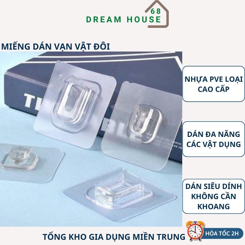 Miếng Dán Chữ U Ghép Treo Khay - Kệ - Ổ Cắm - Router Wifi