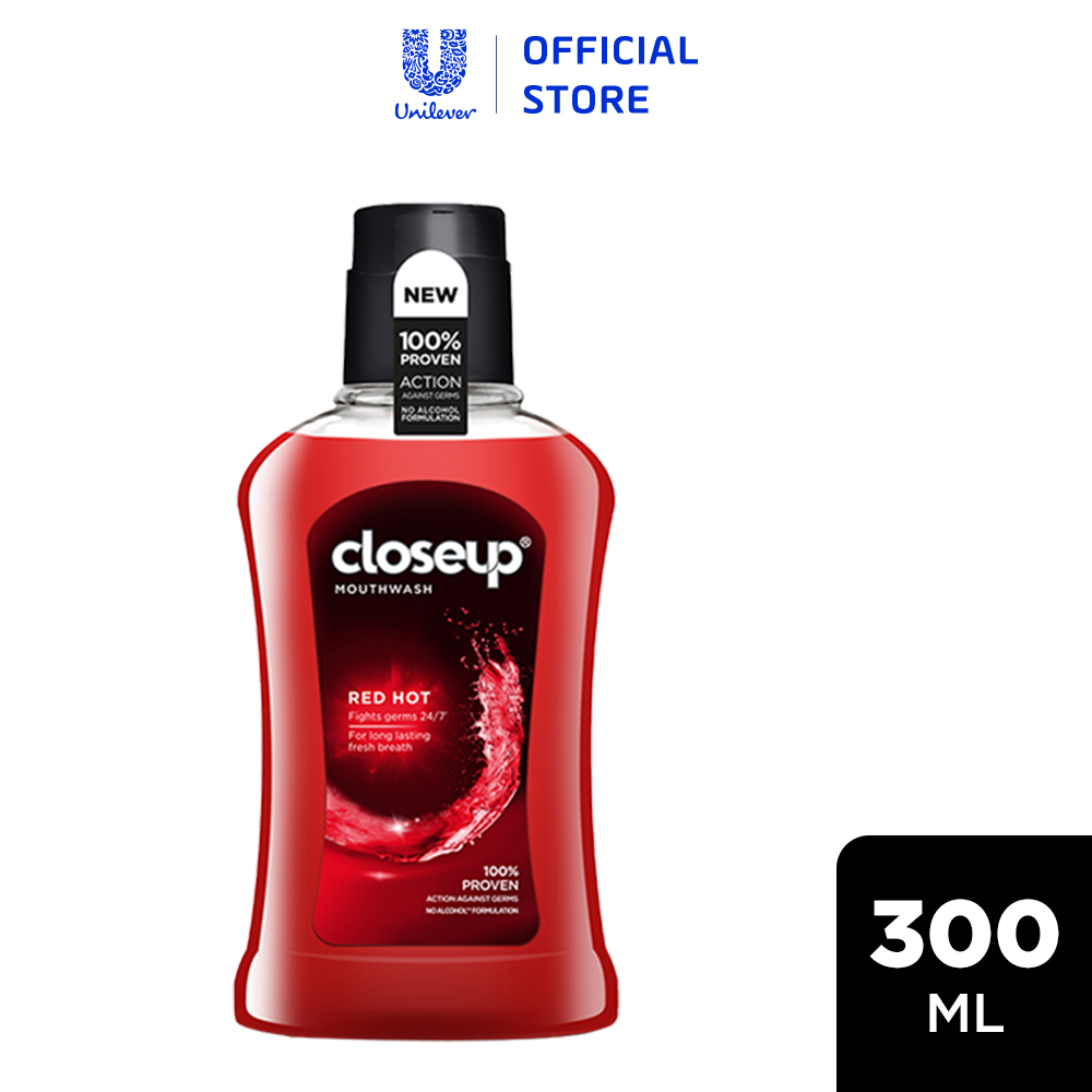 Nước súc miệng CloseUp Red Hot 300ml
