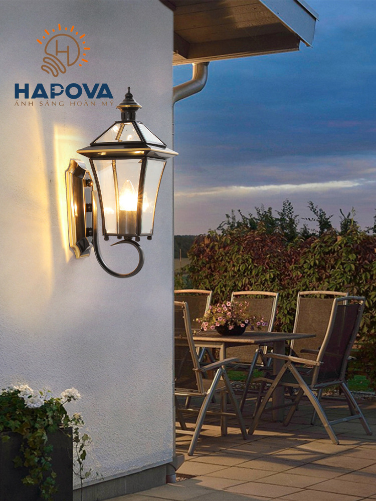 Đèn gắn tường HAPOVA TITUS 6013 + Tặng Kèm Bóng G45