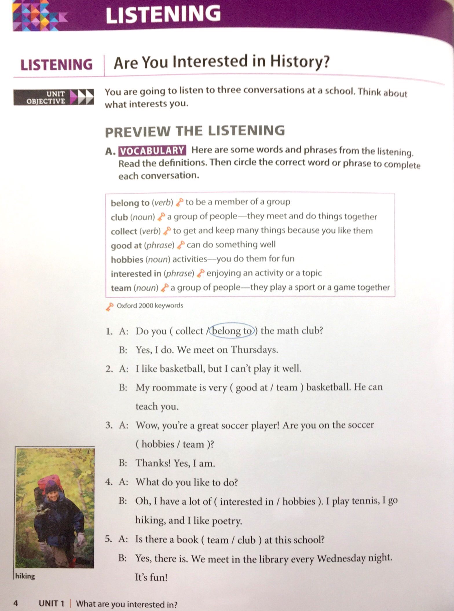 Q 2E Intro Listening and Speaking Students Book Pack