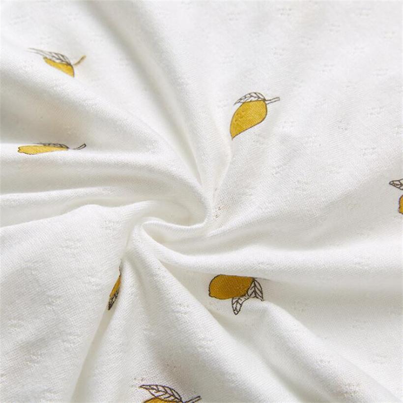 Mùa Hè Cho Bé Romper Áo Liền Quần Cho Bé Sơ Sinh Chanh Cotton Siêu Mềm Cho Bé Gái Onesie Tập Đi Bé Trai Jumpsuit Đồ Ngủ Quần Áo Áo Liền Quần