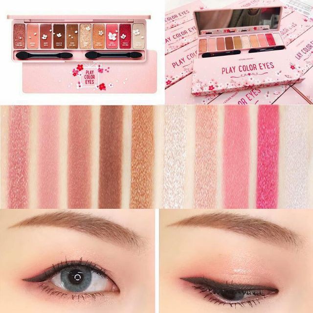 Bảng phấn mắt 10 màu play color eyes của Lameila màu số 2