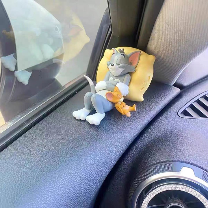 Tom And Jerry Trang Trí Xe Ô Tô, Bàn Làm Việc, Bàn Học