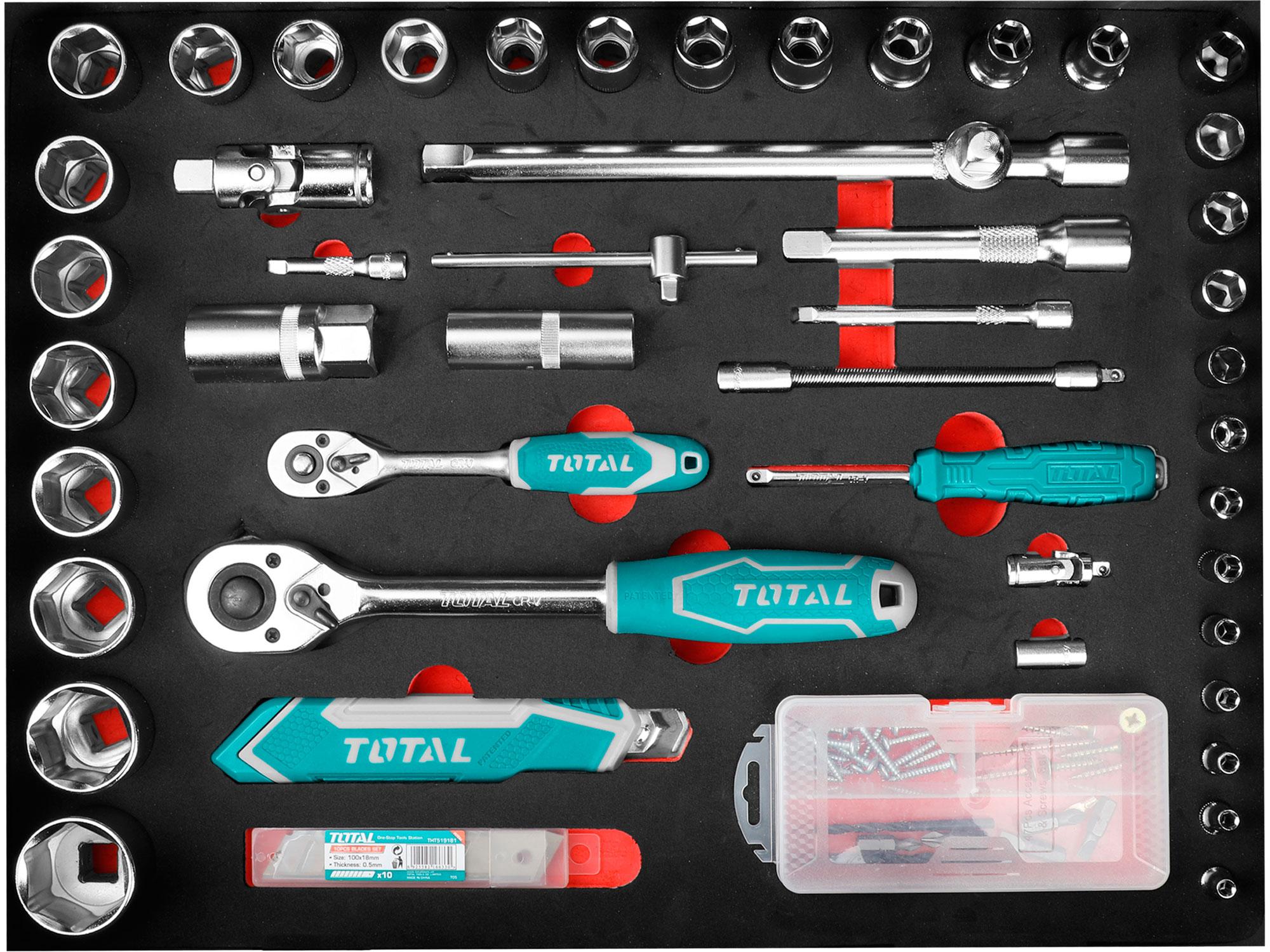 BỘ 147 CÔNG CỤ TOTAL THKTHP21476 - HÀNG CHÍNH HÃNG