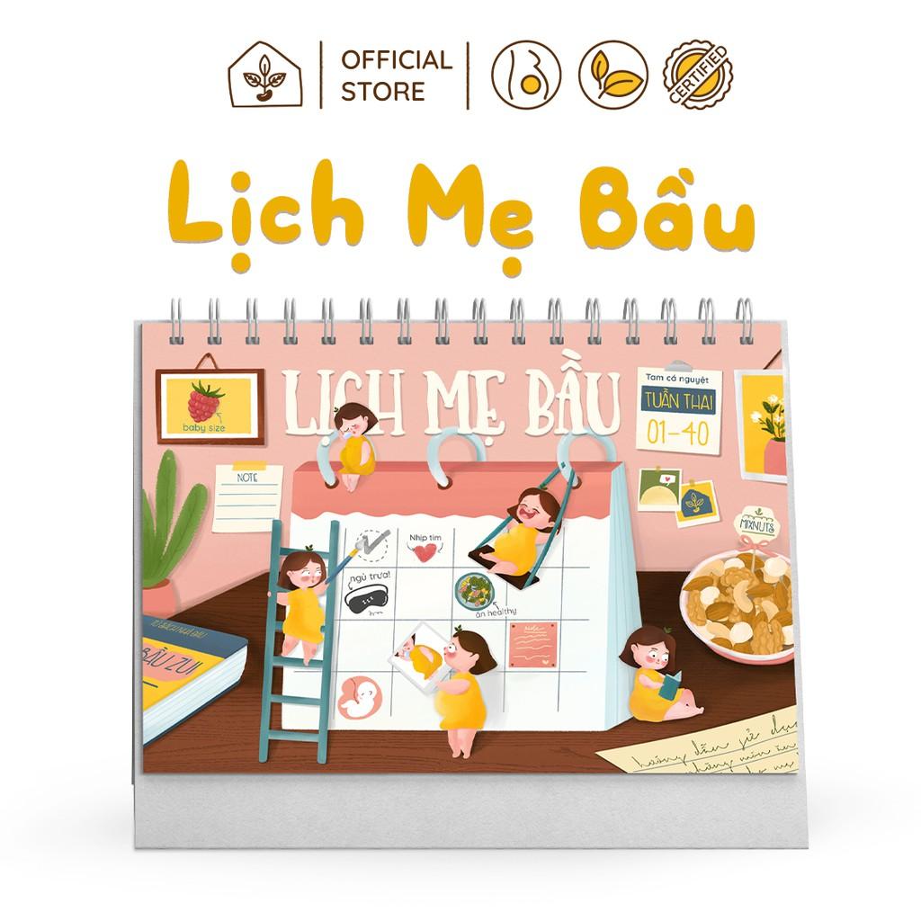 Lịch Để Bàn Thiết Kế Đặc Biệt Dành Riêng Cho Mẹ Bầu | Nhà Đậu