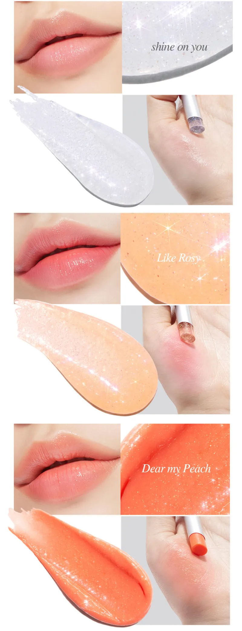 Son Dưỡng Ẩm Có Màu Glint By Vdivov Glow Lip Balm 3g